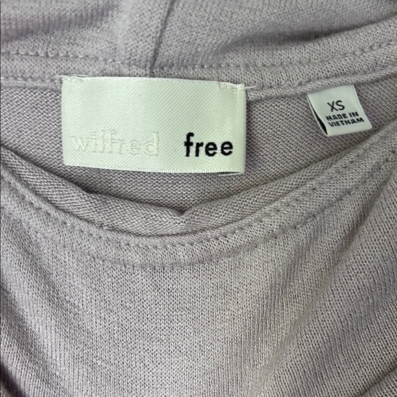 Wilfred Elegant Off-Shoulder Gray / Purple Dress size XS - Picture 4 of 7